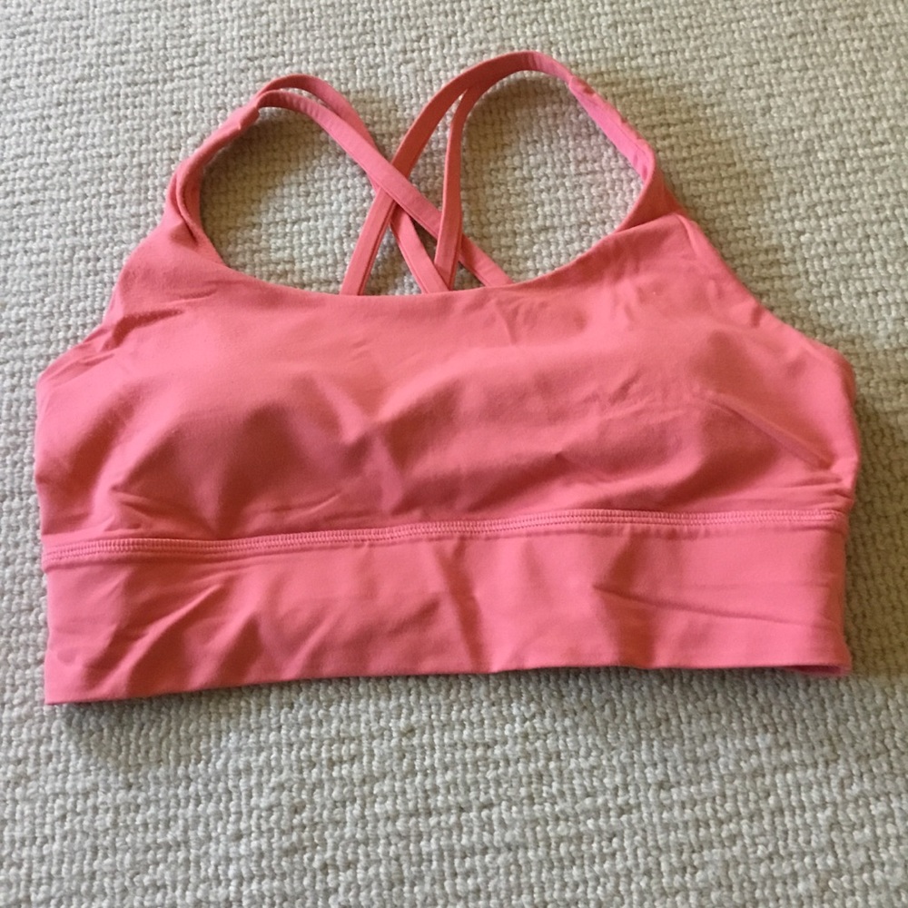 lululemon athletica Coral Strappy Light Support Sports Bra
